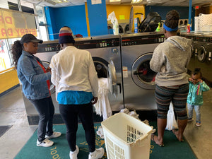 Lending a Hand with Laundry - March's Outreach